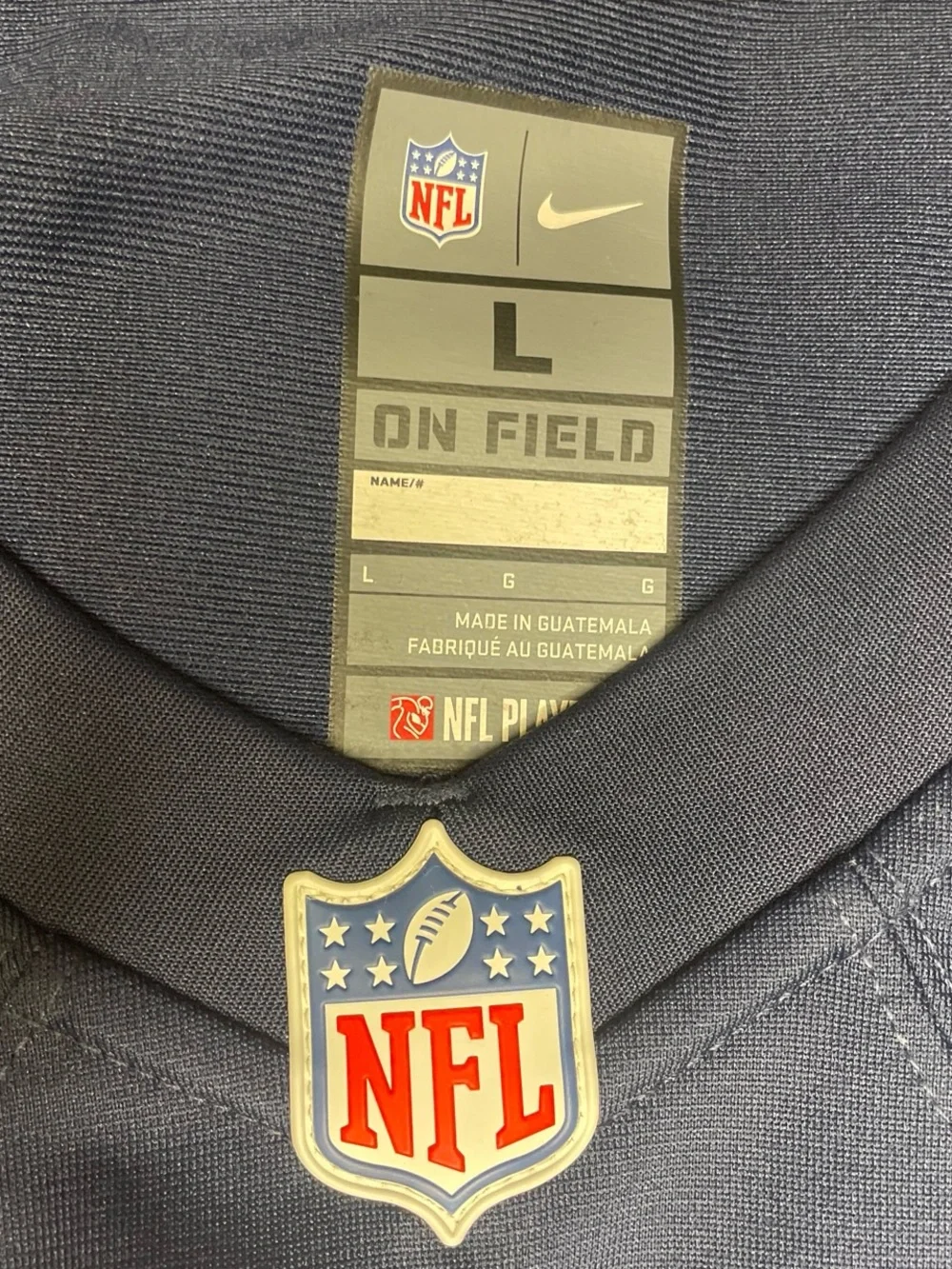 Nike Mac Jones #10 New England Patriots On Field Jersey Men’s L Navy NFL